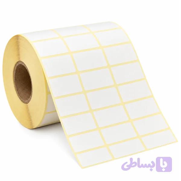 لیبل PVC سایز 34×21 سه ردیف 6000 عددی — تصویر 1