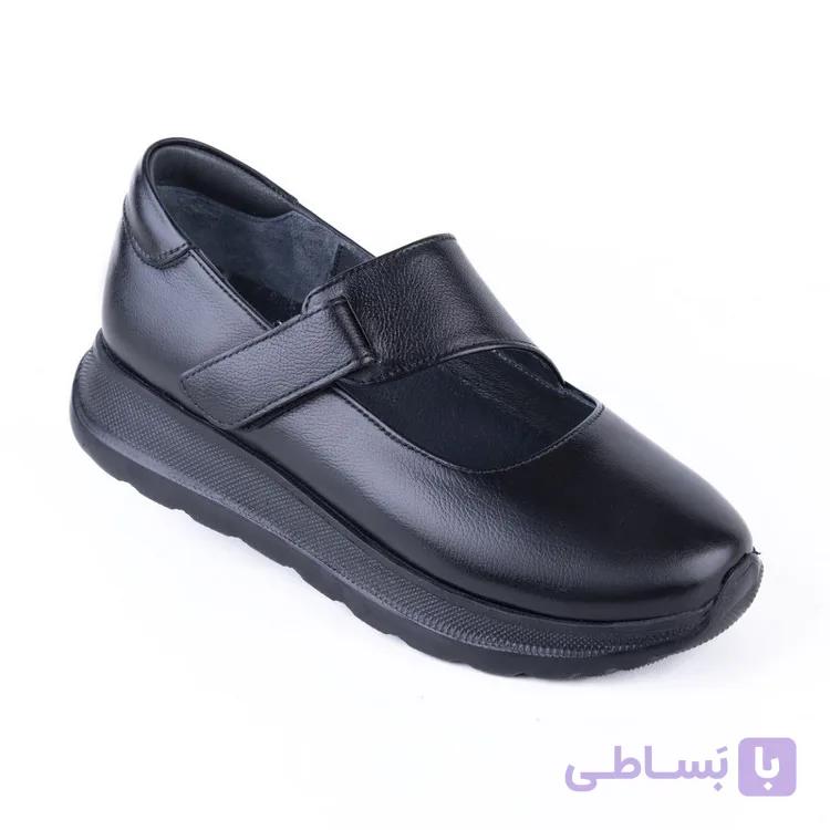 کفش طبی و راحتی زنانه چرم تبریز مدل شاین — تصویر 1