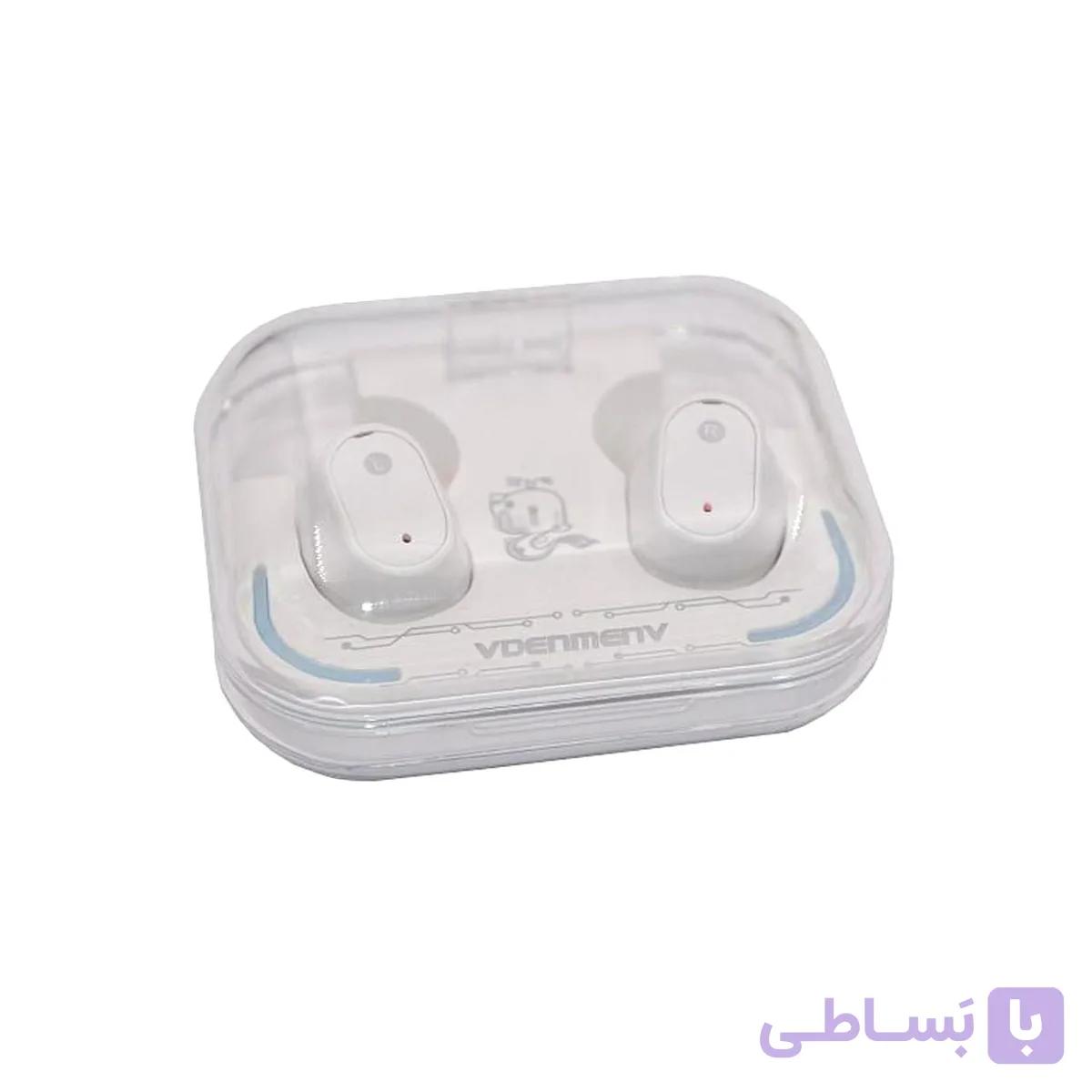 ایرفون بی سیم Denmen مدل DL32 - سفید