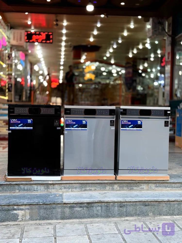 ماشین ظرفشویی یونیوا مدل لونکس D1502B ظرفیت 15 نفره — تصویر 1