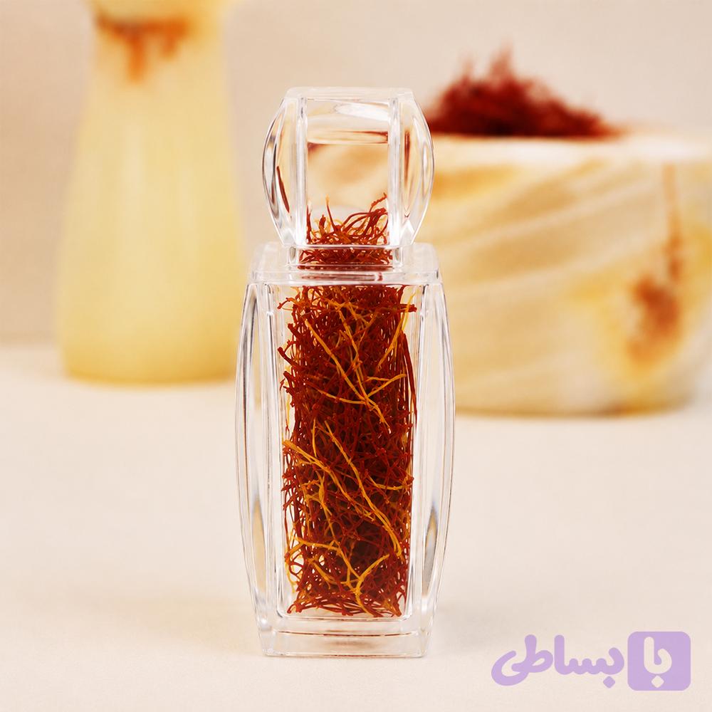 زعفران یک مثقالی قائنات بسته بندی خاتم — تصویر 1