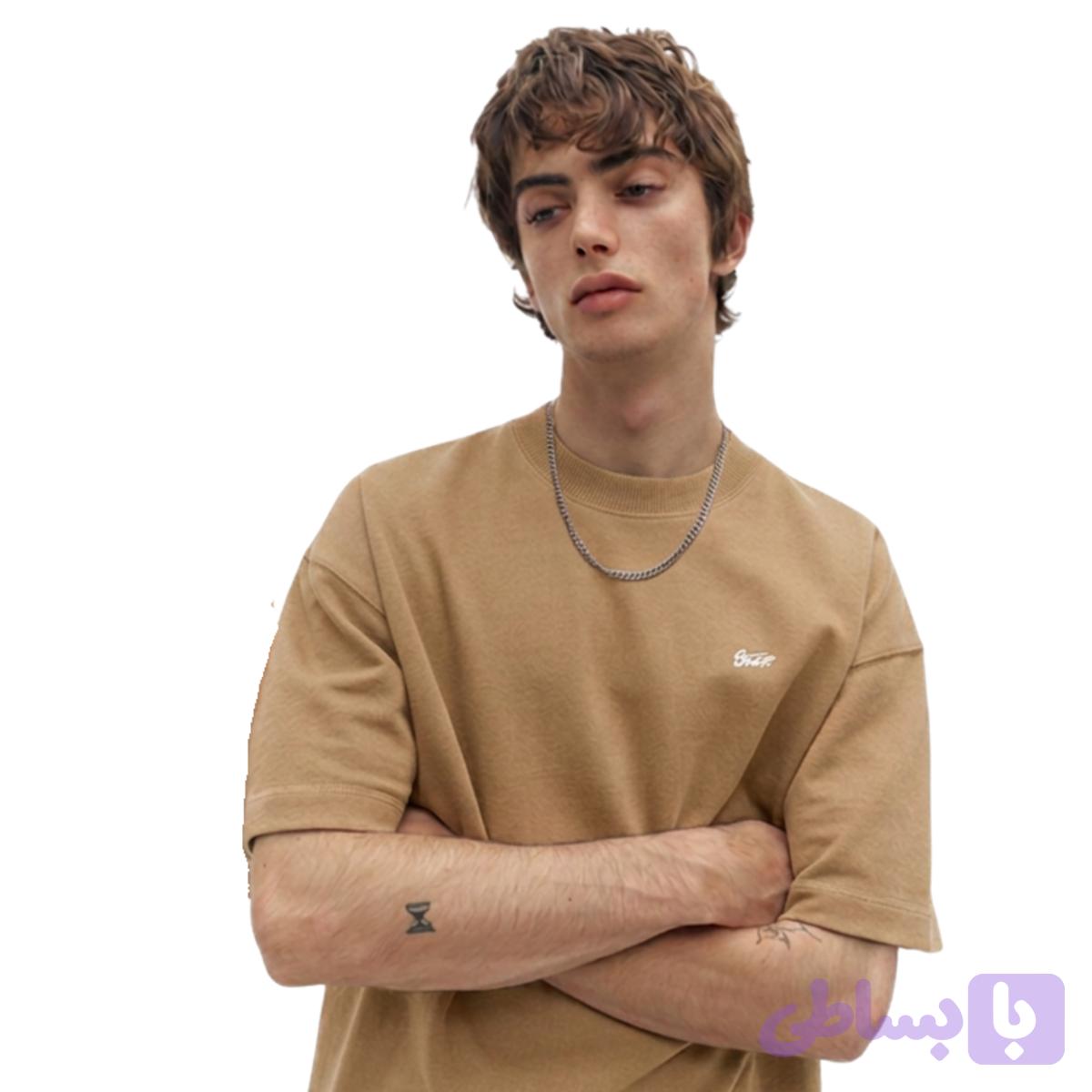 STWD Oversized T-Shirt Mustard — تصویر 1