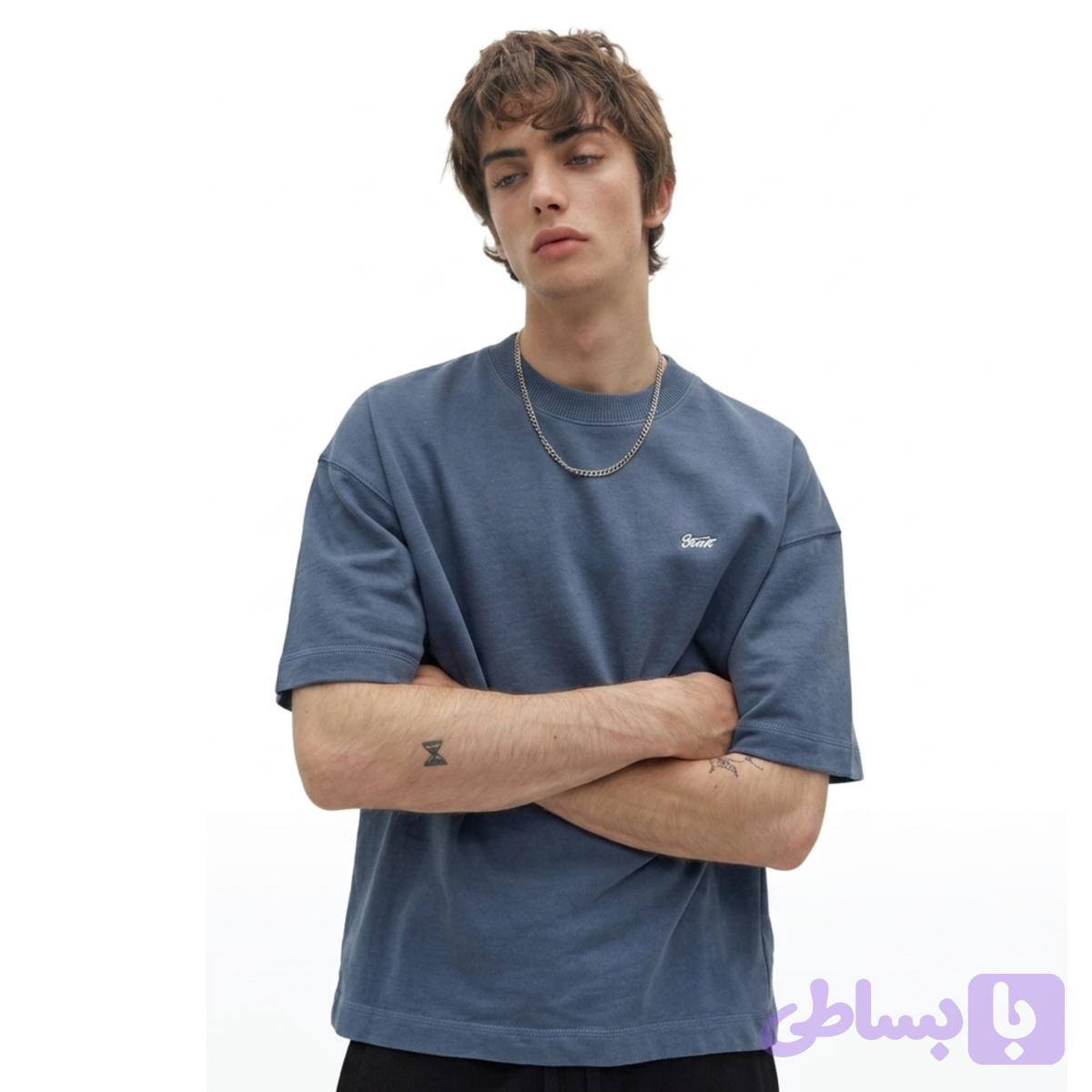 STWD Oversized T-Shirt Slate Blue — تصویر 1