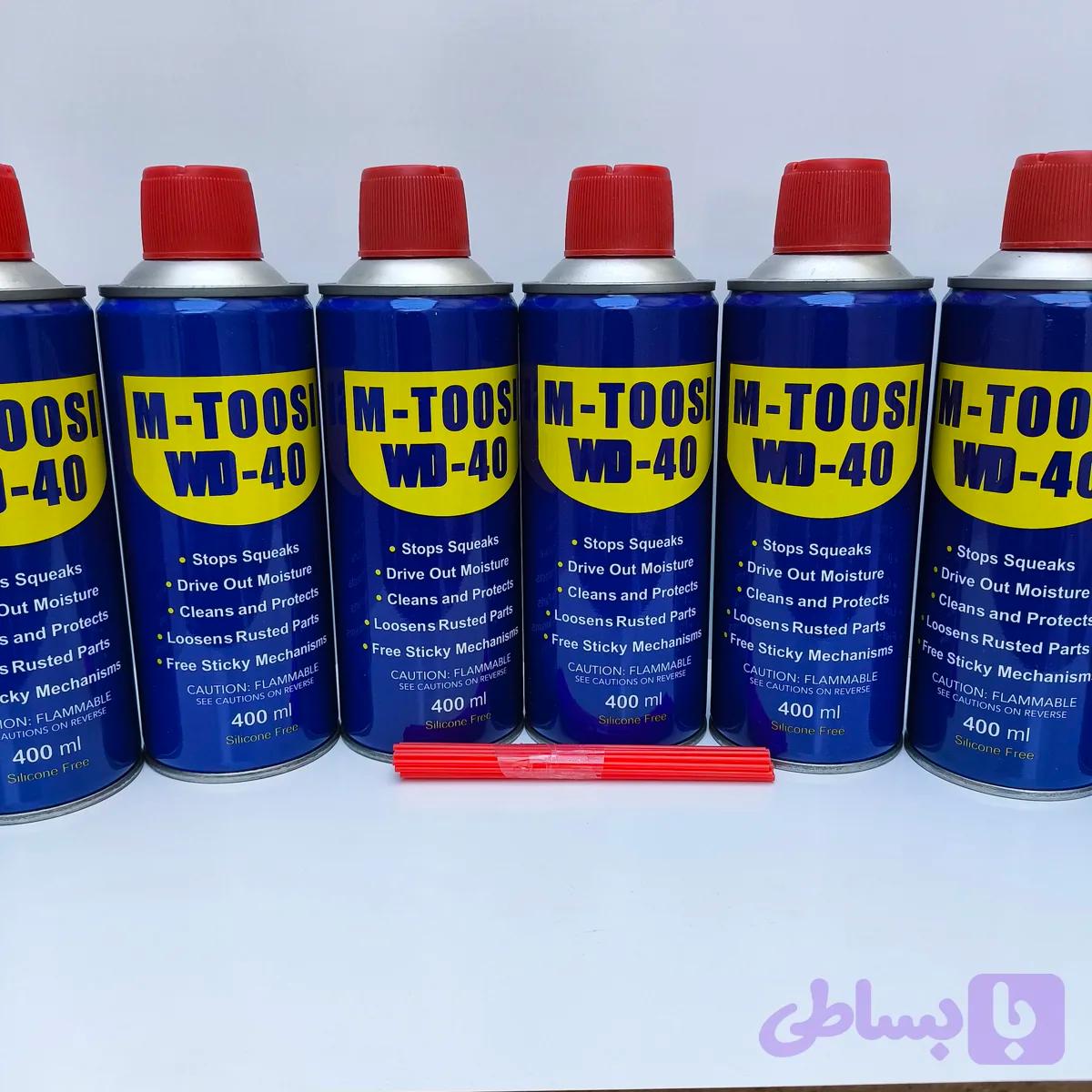 اسپری دبلیو دی فورتین اِم تو سی 400 میل بدون سیلیکون