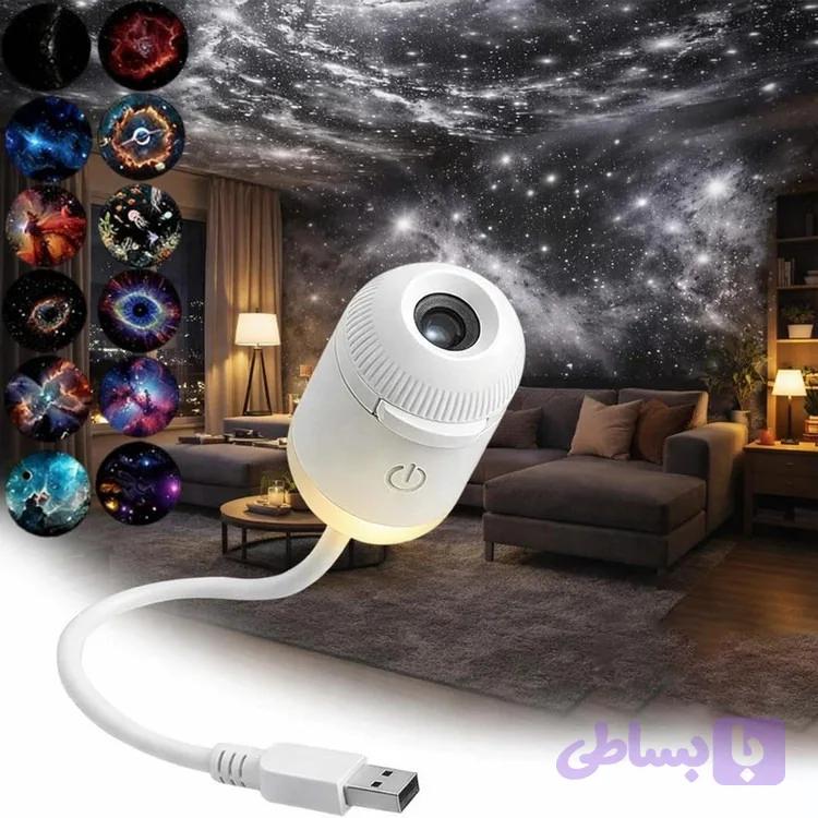 چراغ خواب و پروژکتور کهکشانی 24 دیسک starry sky — تصویر 1