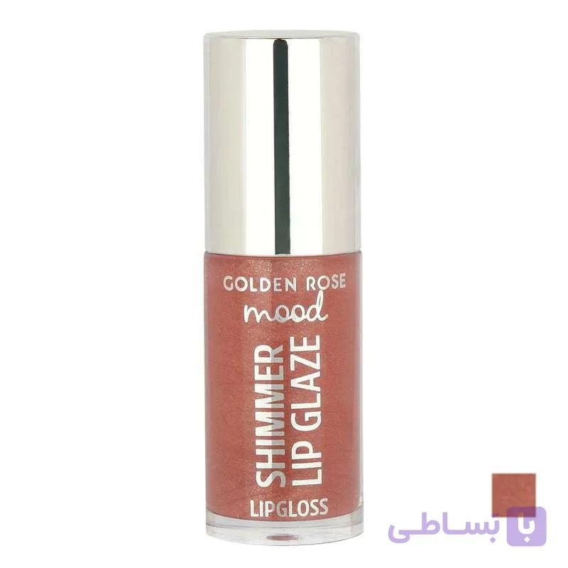رژ لب مایع براق 'گلدن مدل Mood Shimmer شماره 254