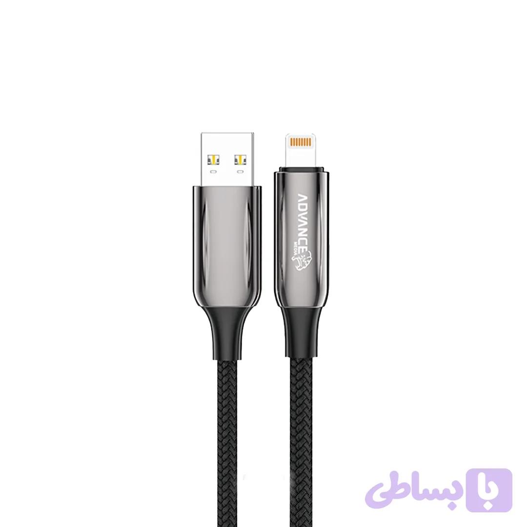 کابل تبدیل LIGHTNING به USB ادونس مدل A-C5 — تصویر 1