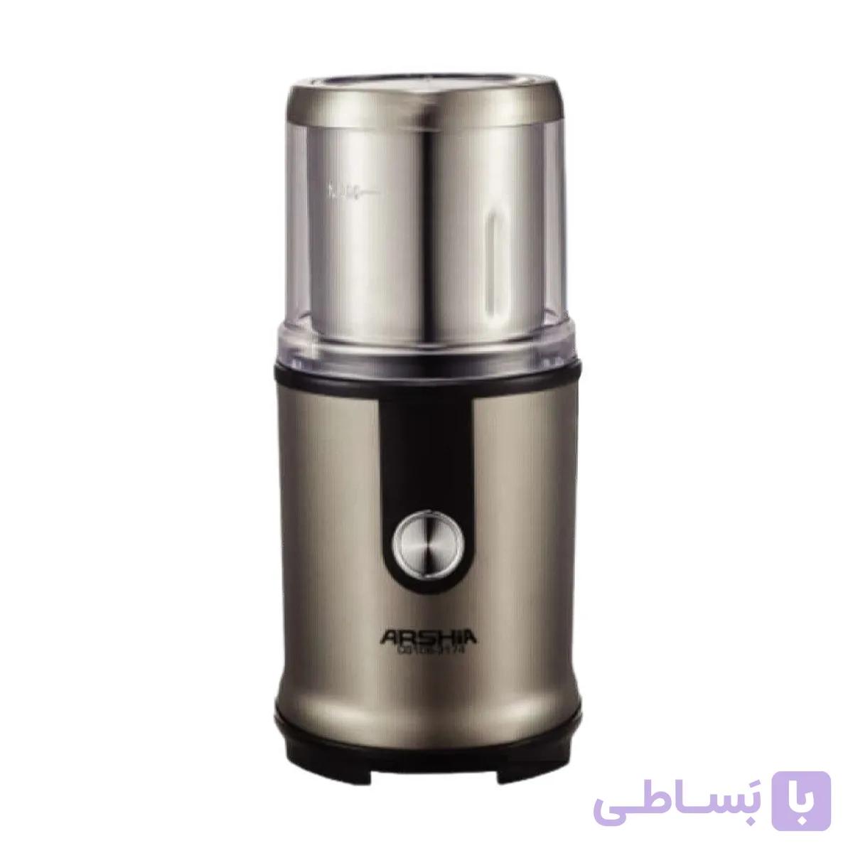 آسیاب برقی تیتانیوم دو مخزنه عرشیا مدل CG106-3174 — تصویر 1