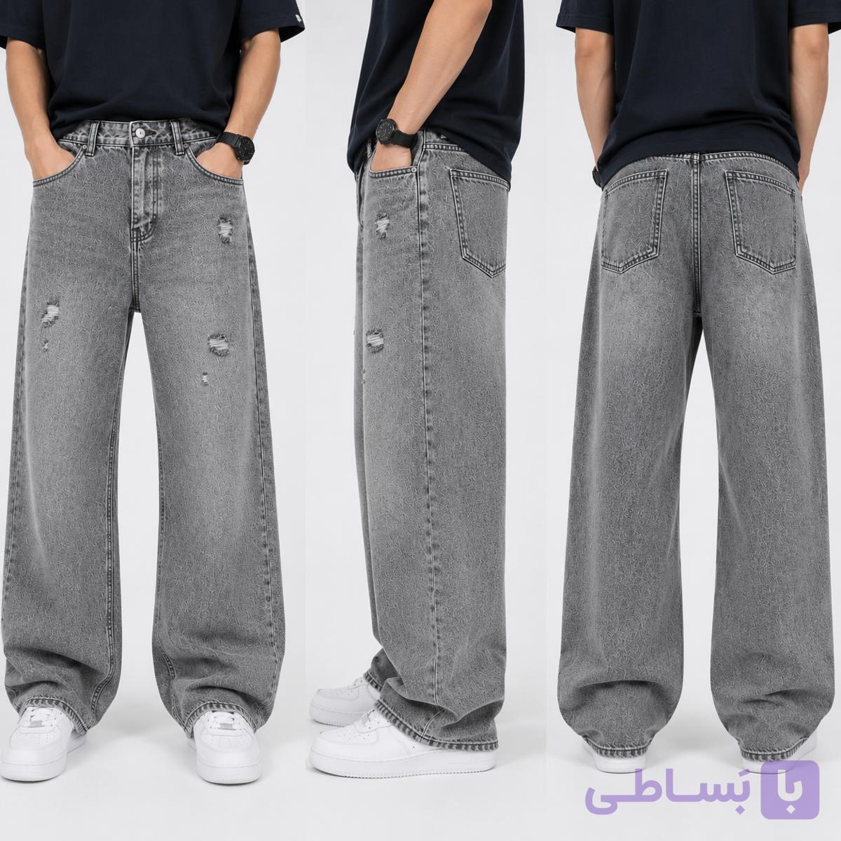 شلوار واید بگ مردانه 03
