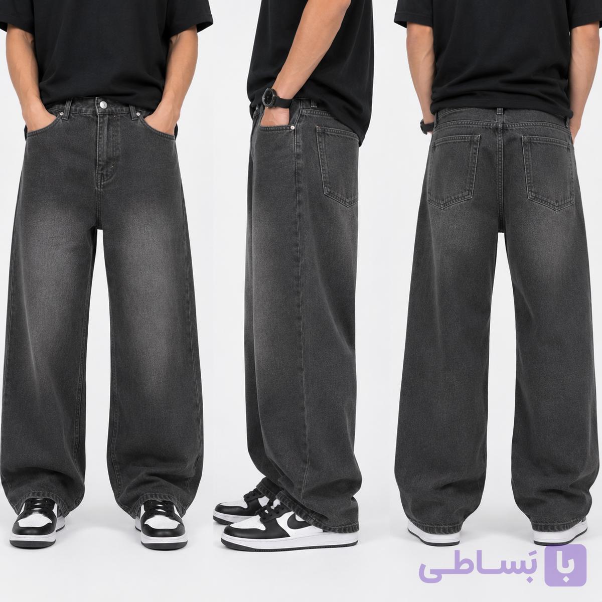 شلوار فول بگ مردانه 07
