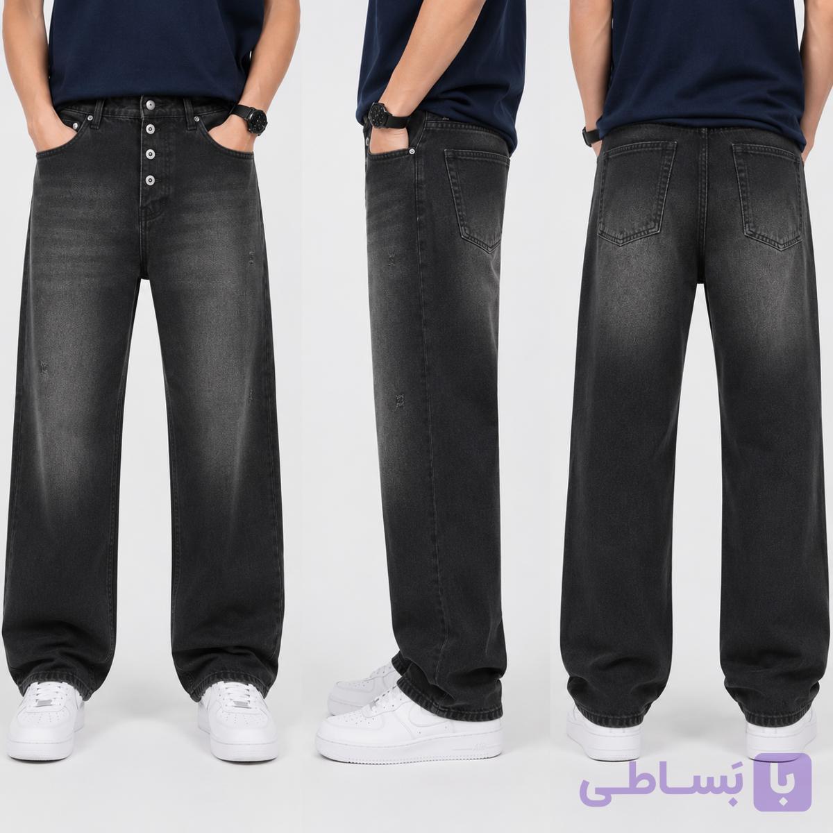 شلوار فول بگ مردانه 04