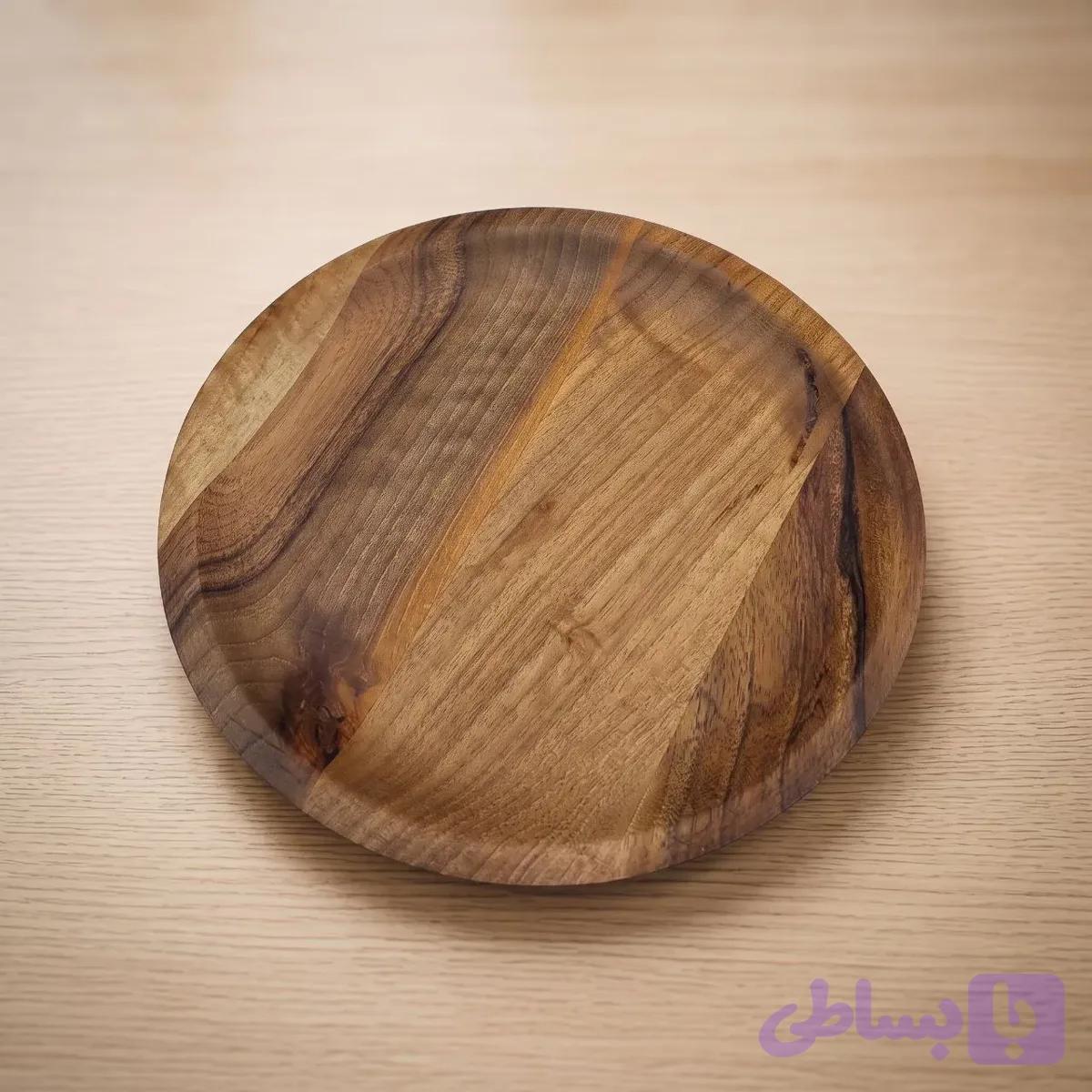 پیش دستی چوب گردو 6 عددی
