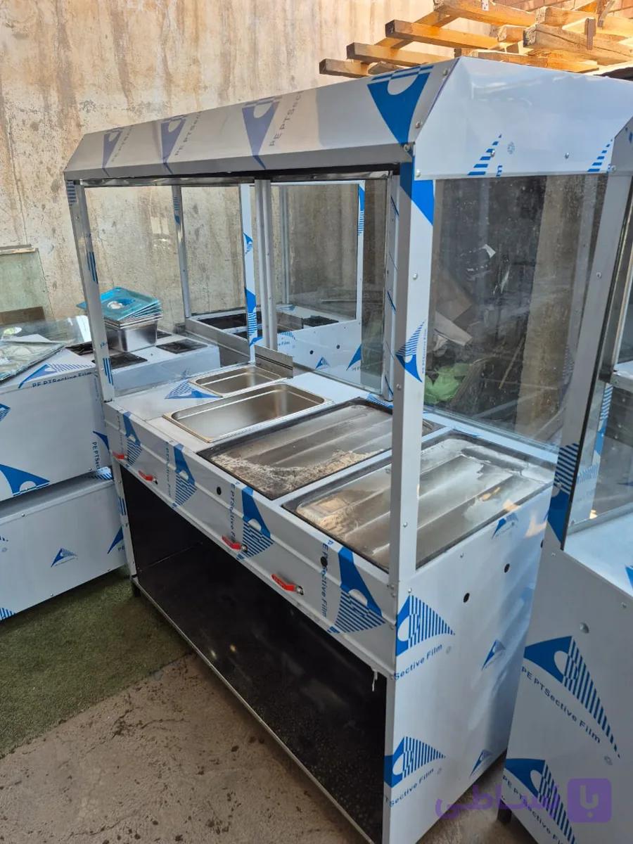 چهار کاره دو عدد استیک ۴۰در۷۰ فر ساندویچی سرخ کن یک یک — تصویر 1