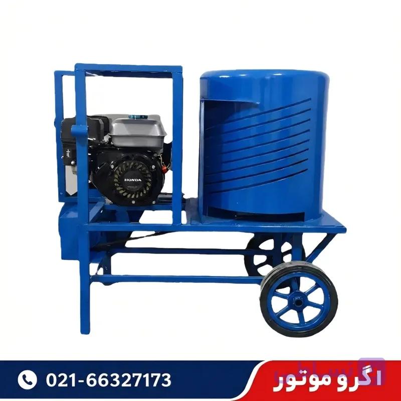 دستگاه پوست کن گردو و بادام 2 اسب 400 کیلویی با ورق دیلیدور — تصویر 1