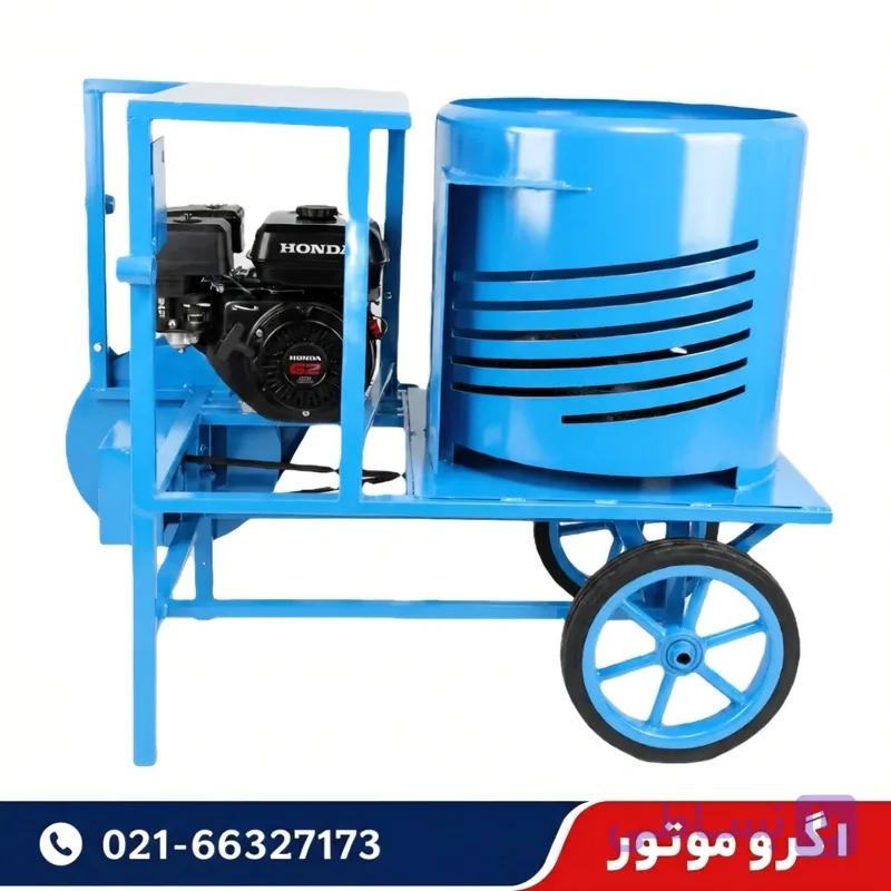 دستگاه پوست کن گردو و بادام بنزینی 600 کیلویی با ورق ضد سایش — تصویر 1