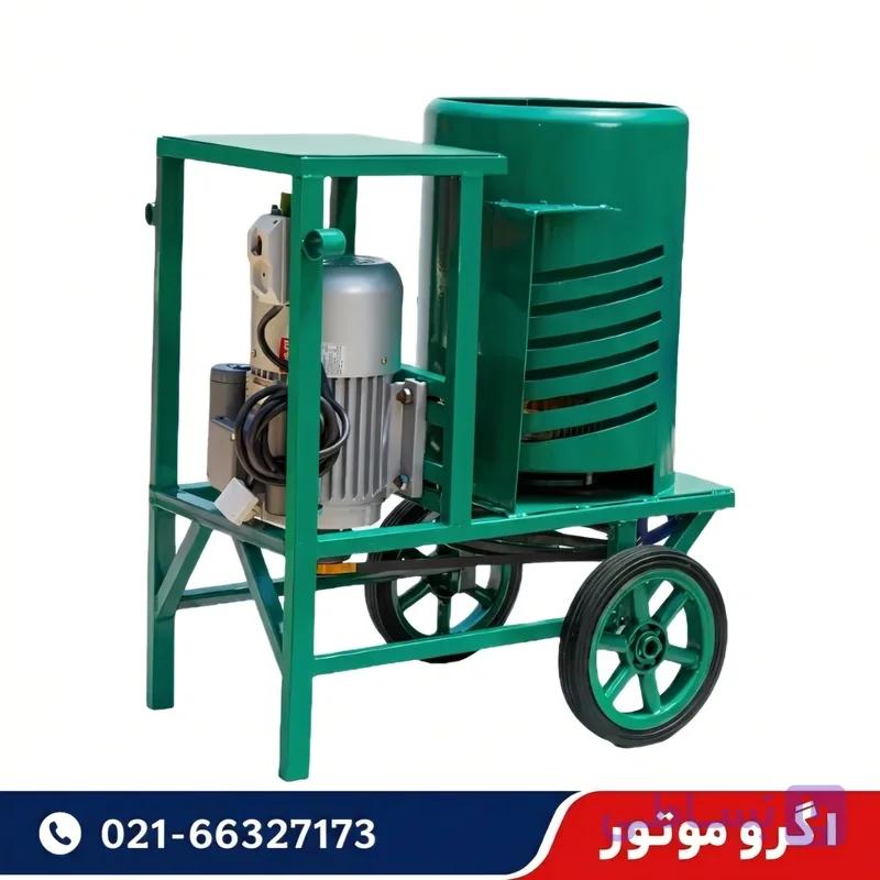 دستگاه پوست کن گردو و بادام 1 اسب با ورق ضد سایش — تصویر 1