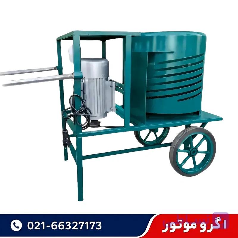 دستگاه پوست کن گردو و بادام 3 اسب با ورق ضد سایش — تصویر 1