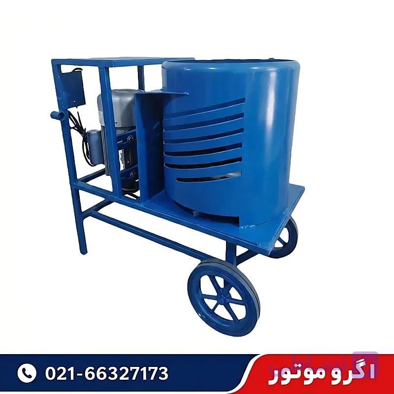 دستگاه پوست کن گردو و بادام 2 اسب با ورق ضد سایش — تصویر 1