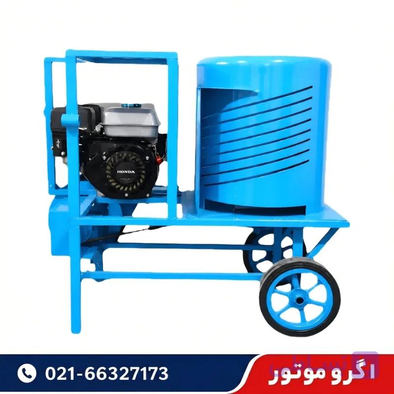 دستگاه پوست کن گردو و بادام بنزینی 400 کیلویی با ورق ضد سایش — تصویر 1