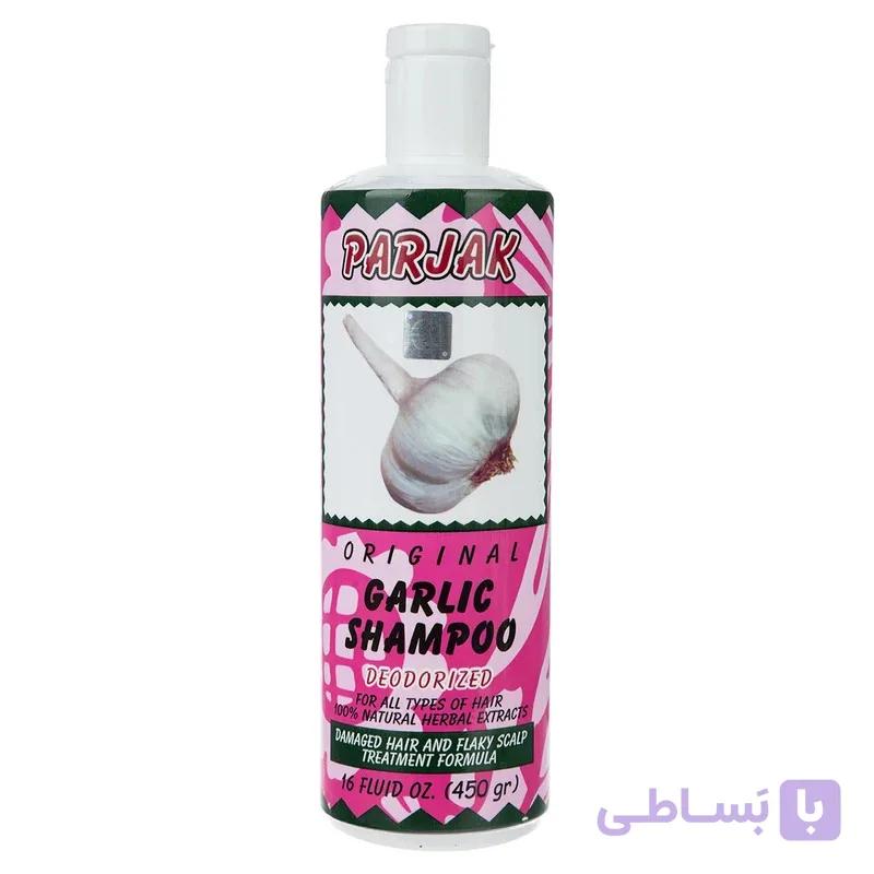 شامپو پرژک مدل سیر حجم ۴۵۰ میلی لیتر ضد ریزش و تقویت کننده
