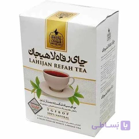چای سیاه شکسته ممتاز زرین ۳۵۰ گرم رفاه لاهیجان