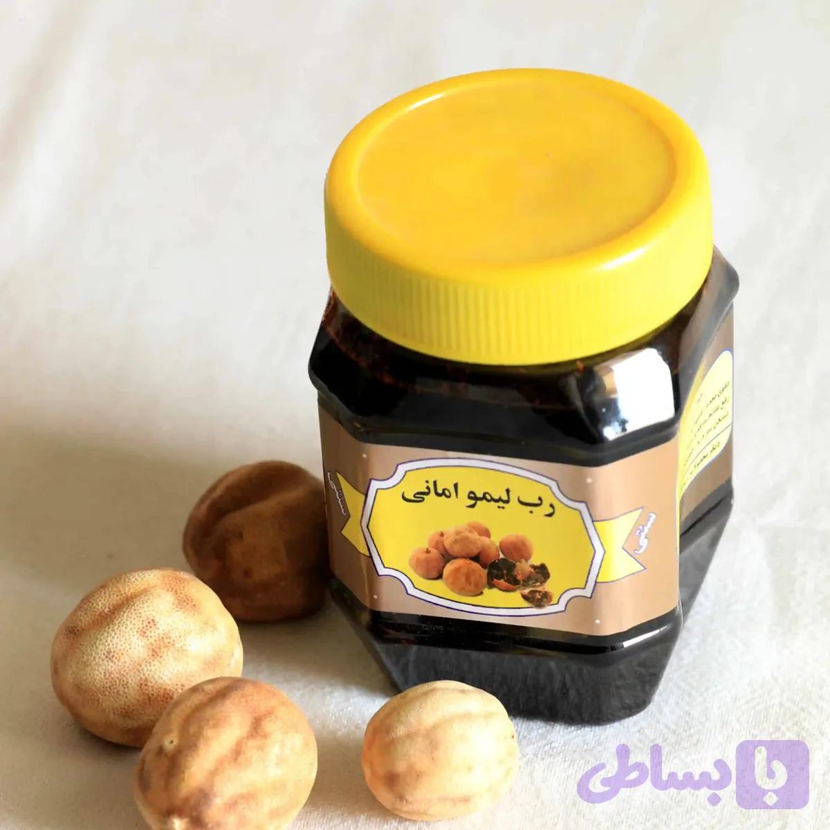 رب لیمو عمانی 500 گرمی_ طعم اصیل و بدون تلخی _ تهیه شده از لیمو عمانی بدون پوست و هسته