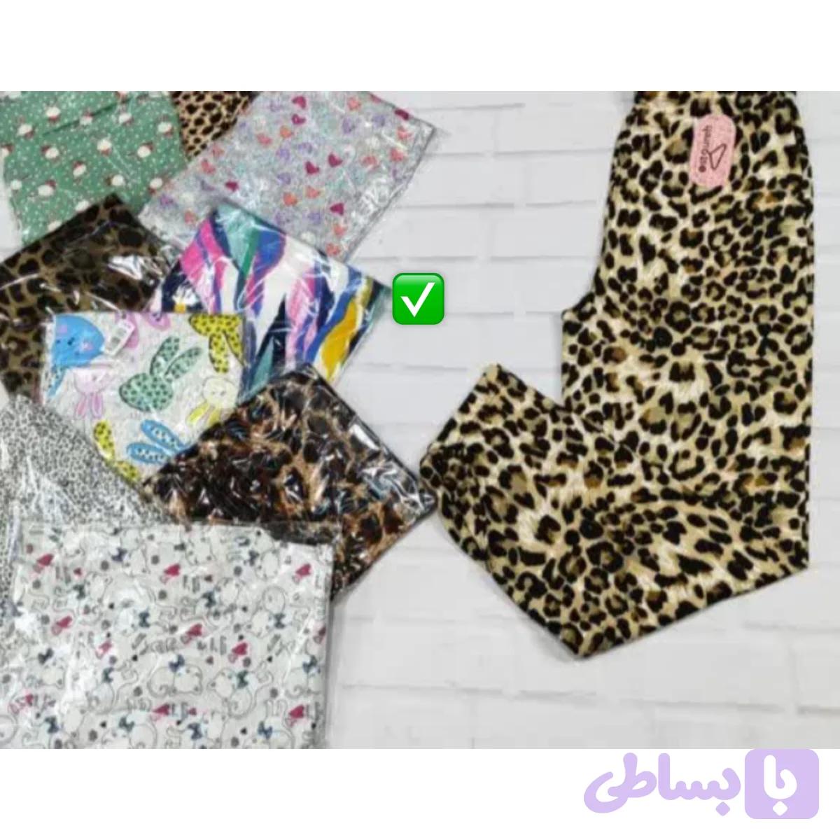 شلوار راسته گیاهی اسطوره قواره دار/شلوار راحتی خنک /پیژامه تابستونی