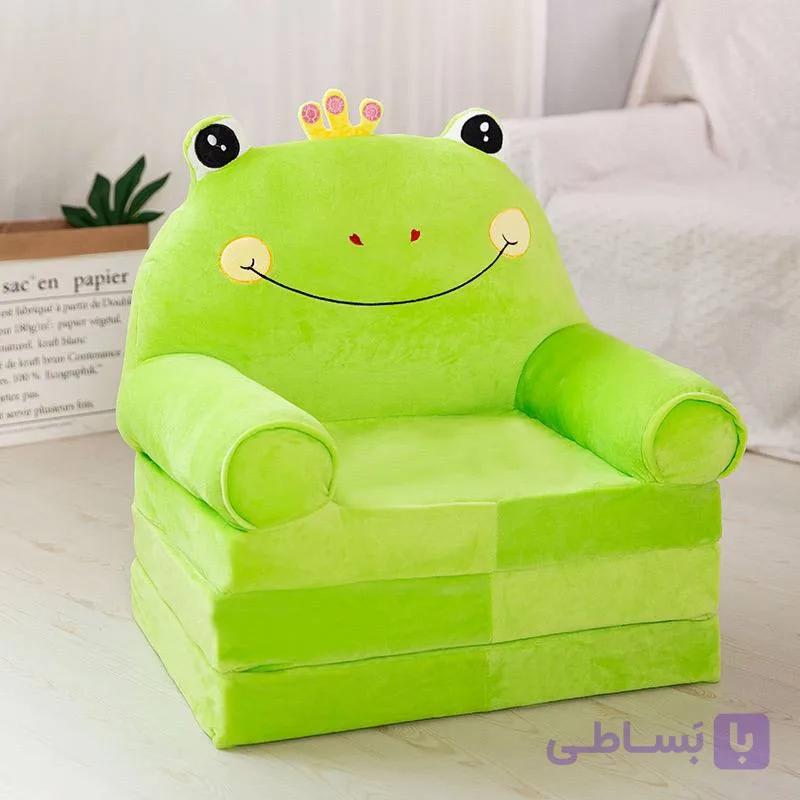 مبل کودک مدل  تختخواب شو طرح قورباغه