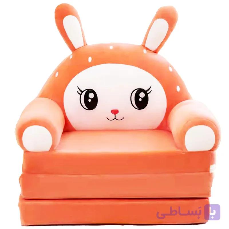 مبل کودک مدل تختخواب شو طرح خرگوش ناز کد JIMI110
