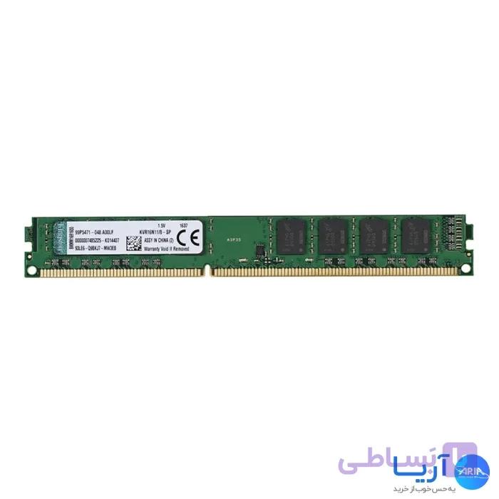 رم کامپیوتر کینگستون KVR16N11.8 8GB DDR3 1600MHZ