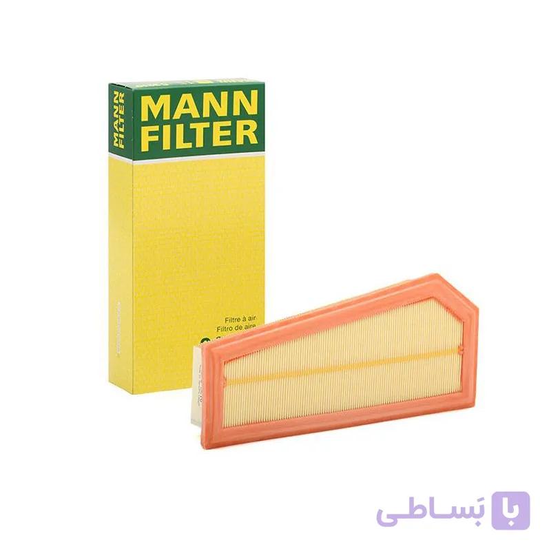 فیلتر هوا بنز کلاس E اتاق 212 موتور M271 برند مان MANN (اصلی) — تصویر 1