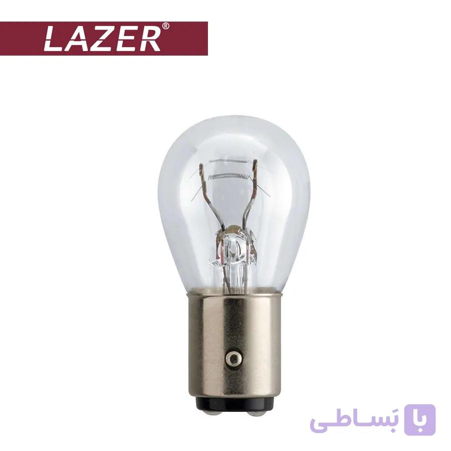 لامپ هالوژن گازی چراغ خطر پایه P21/5W لیزر – Lazer — تصویر 1