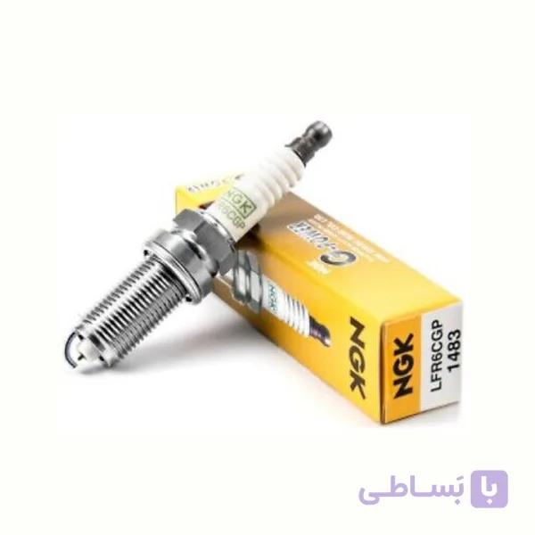 شمع سوزنی خودرو انجیکا NGK مدل LFR6CGP 1483 پلاتینیوم (اصلی) — تصویر 1