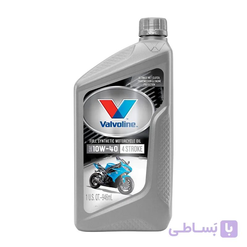 روغن موتورسیکلت 10W-40 4T والوالین – Valvoline ( اصلی آمریکا ) — تصویر 1