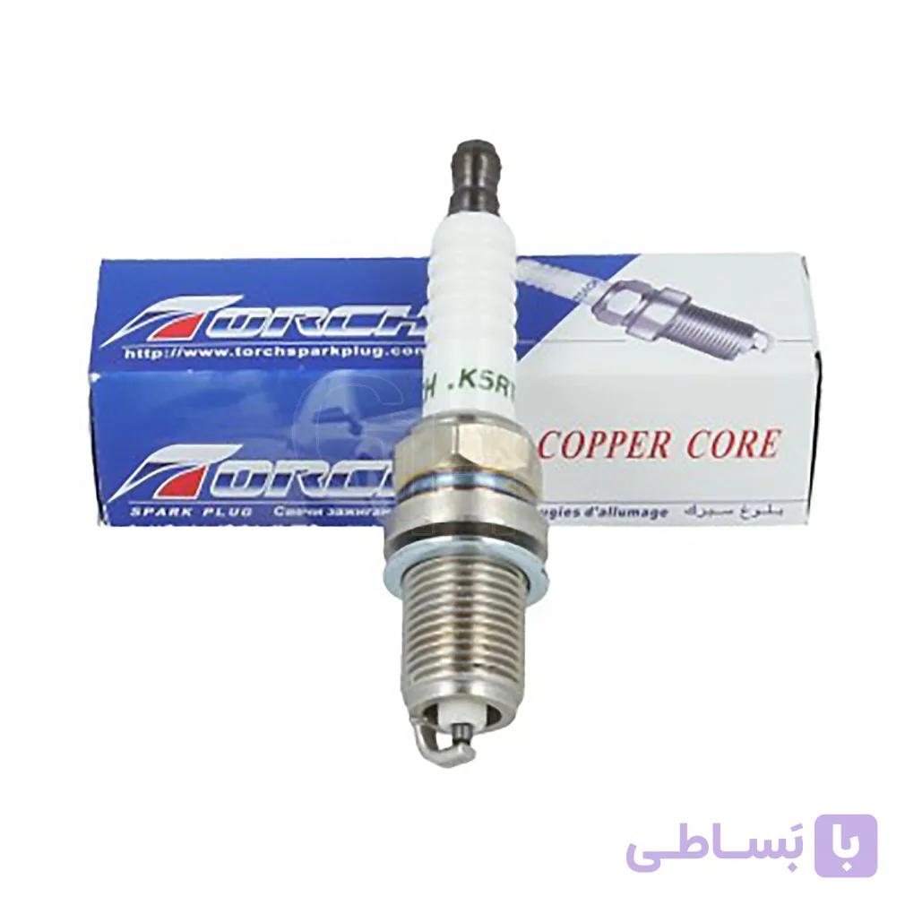 شمع خودرو تورچ مدل K5RTC ساده نیکل پایه کوتاه — تصویر 1
