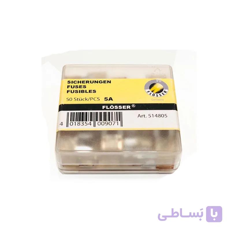 مینی فیوز خودرو 5 آمپر فلاسر آلمان — تصویر 1
