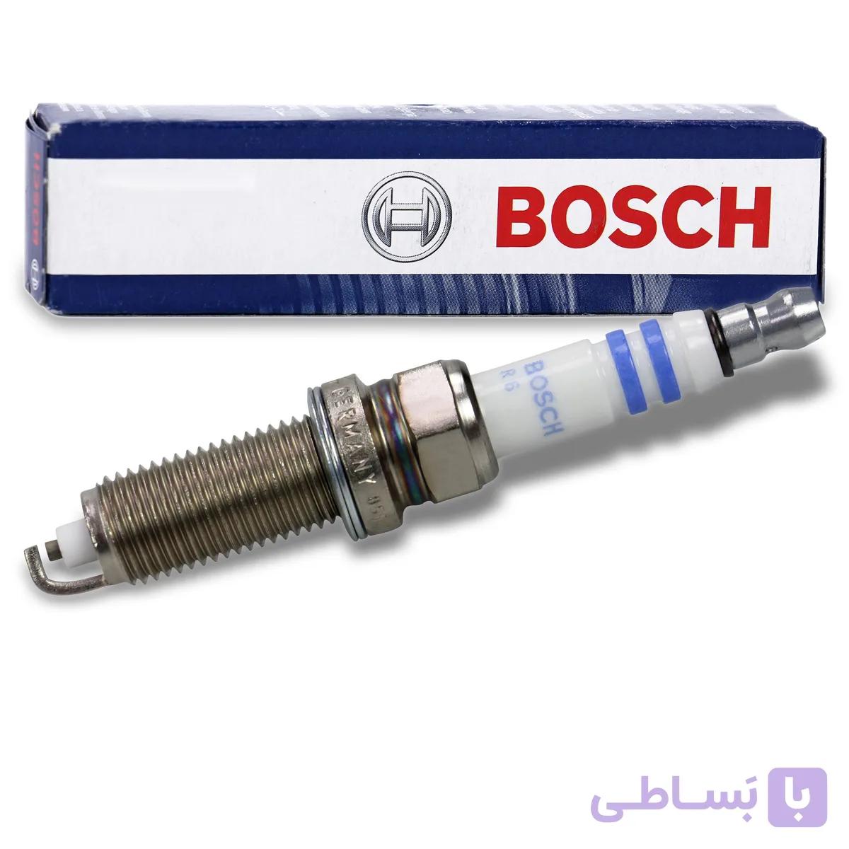شمع خودرو یورو 4 بوش مدل (VR8SC (+40 نیکل آلمان (اصلی) — تصویر 1
