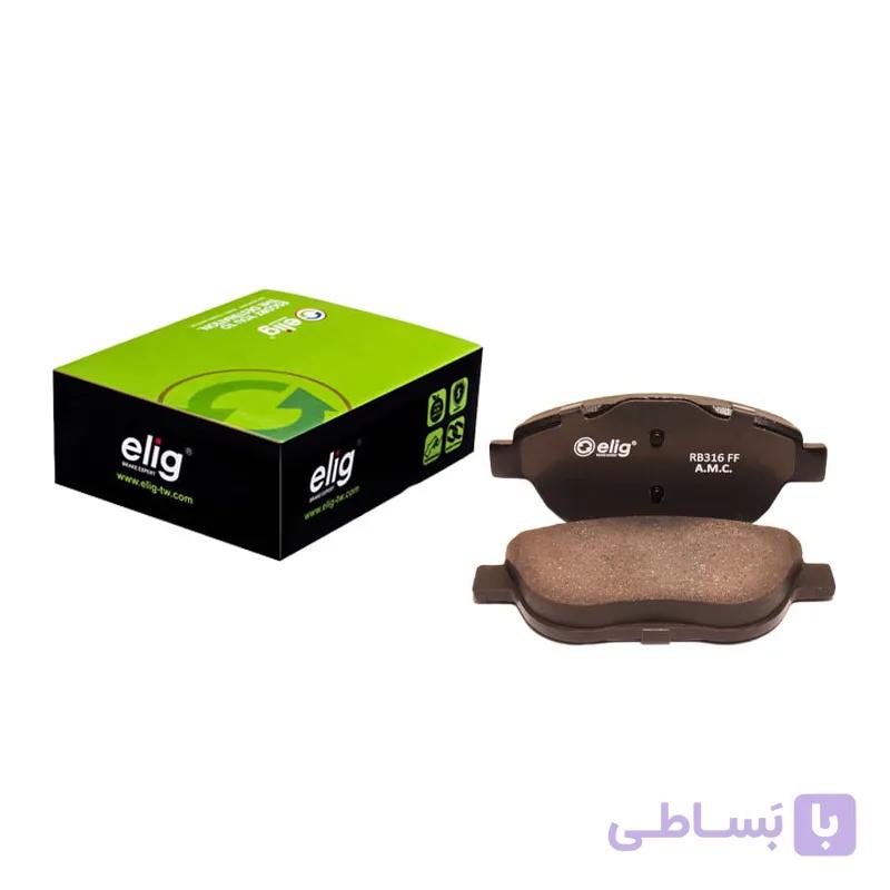لنت ترمز جلو سرامیکی DS 5 LS الیگ – Elig ( اصلی ) — تصویر 1