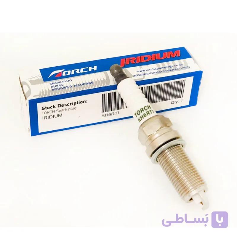 شمع خودرو تورچ مدل KH6RTI سوزنی ایریدیوم پایه بلند — تصویر 1