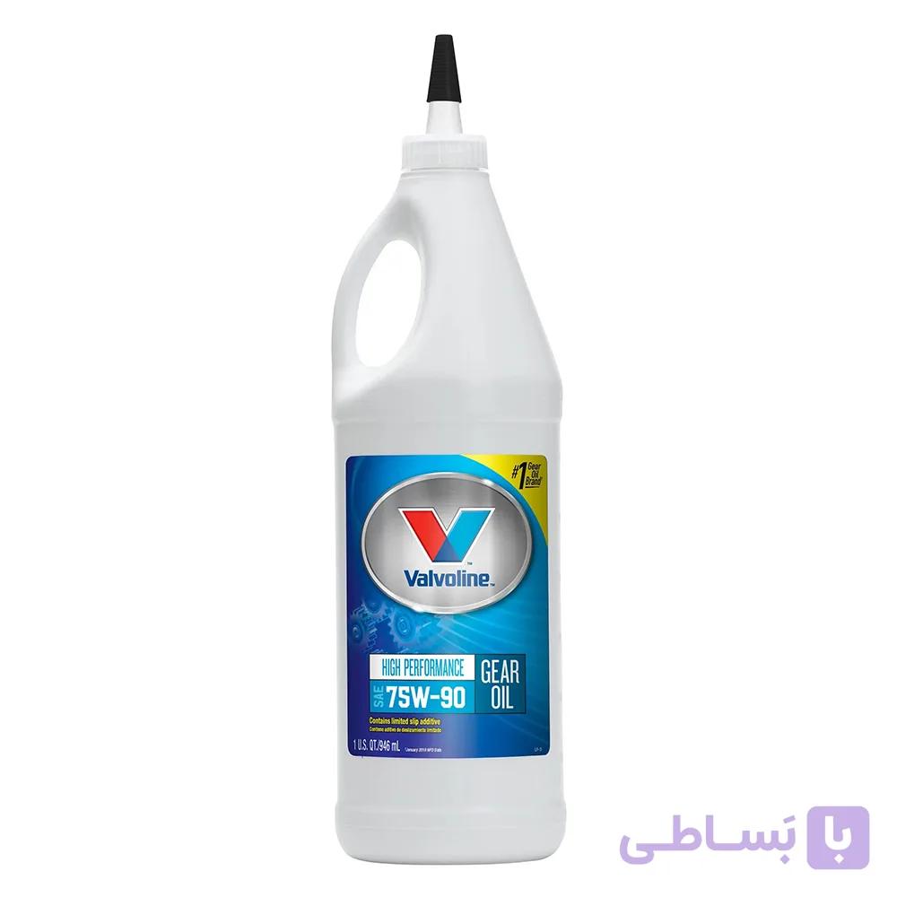 روغن دنده و دیفرانسیل 80W-90 والوالین Valvoline  (آمریکا) — تصویر 1