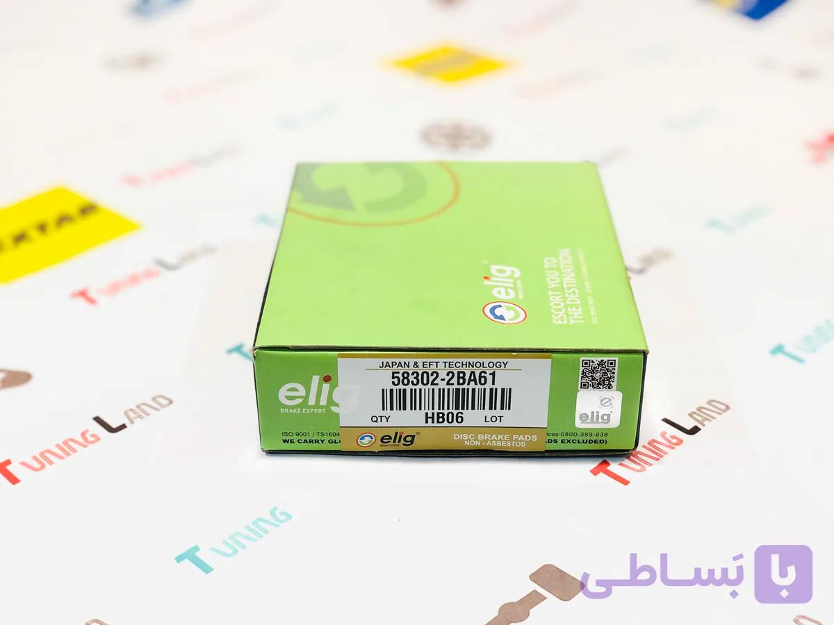 لنت ترمز عقب سرامیکی پورشه کاین 2010-2009 الیگ – Elig ( اصلی ) — تصویر 1