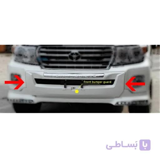 گارد فابریک سپر جلو تویوتا لندکروزر مدل 15-2014 — تصویر 1