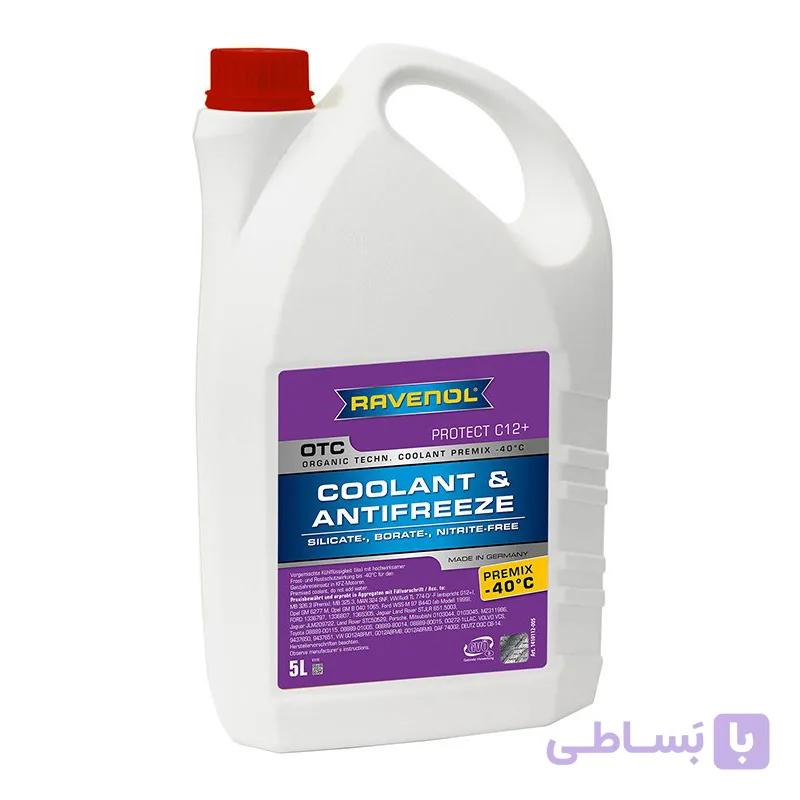 کولانت ضدیخ OTC -40°C صورتی 50/50 برند راونول – Ravenol ( 5 لیتری ) — تصویر 1