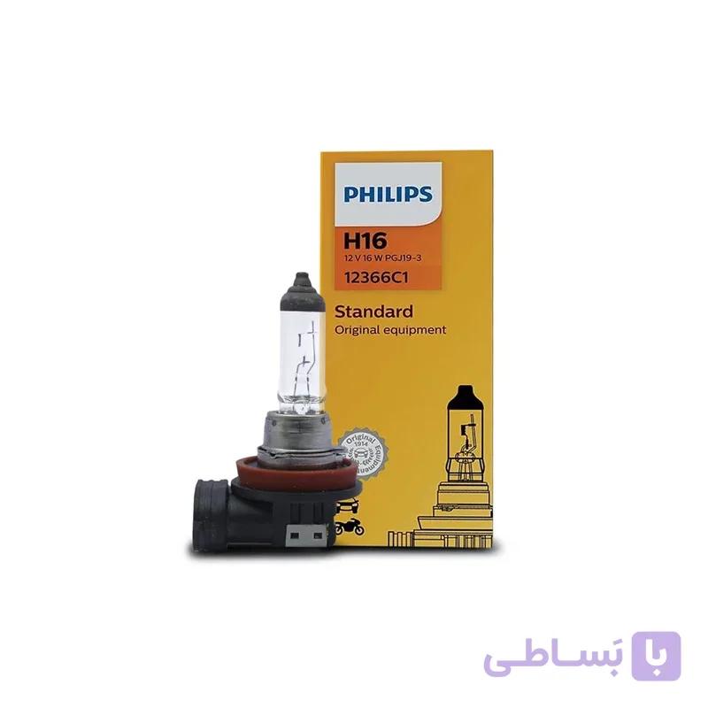 لامپ هالوژن پایه H16 فیلیپس – Philips (یک عددی) — تصویر 1