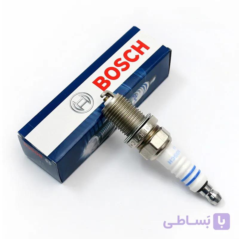 شمع خودرو یورو 4 بوش مدل YR7DC+ (+41) نیکل (اصلی) — تصویر 1
