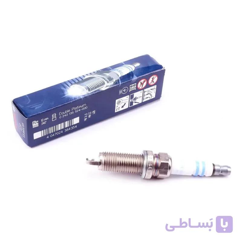 شمع خودرو VR7SPP33 8131 یورو 4 دبل پلاتینیوم برند بوش Bosch (اصلی) — تصویر 1