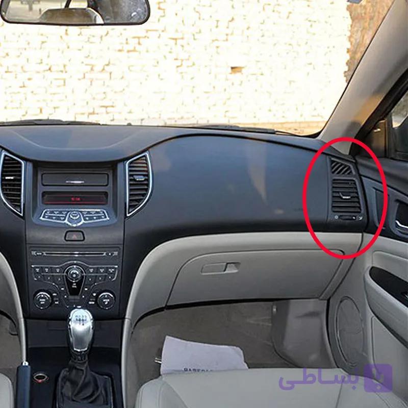 ست قاب طرح استیل دریچه کولر بسترن 50 — تصویر 1