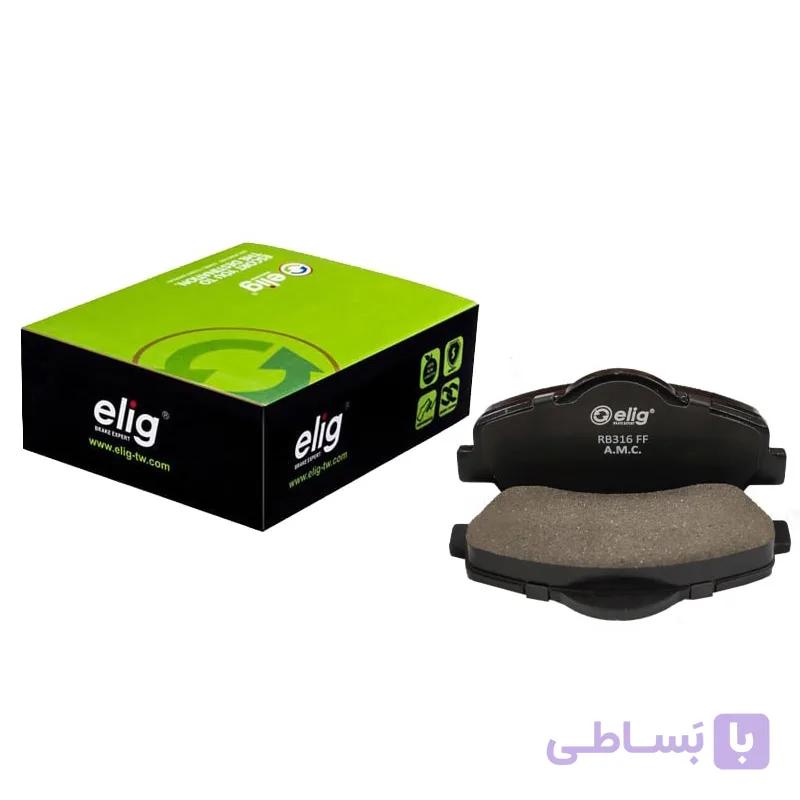لنت ترمز جلو سرامیکی پورشه پانامرا 4S مدل13-2009 الیگ – Elig ( اصلی ) — تصویر 1