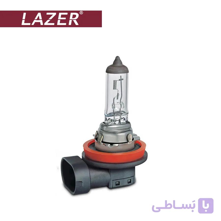لامپ هالوژن پایه H8 لیزر – Lazer