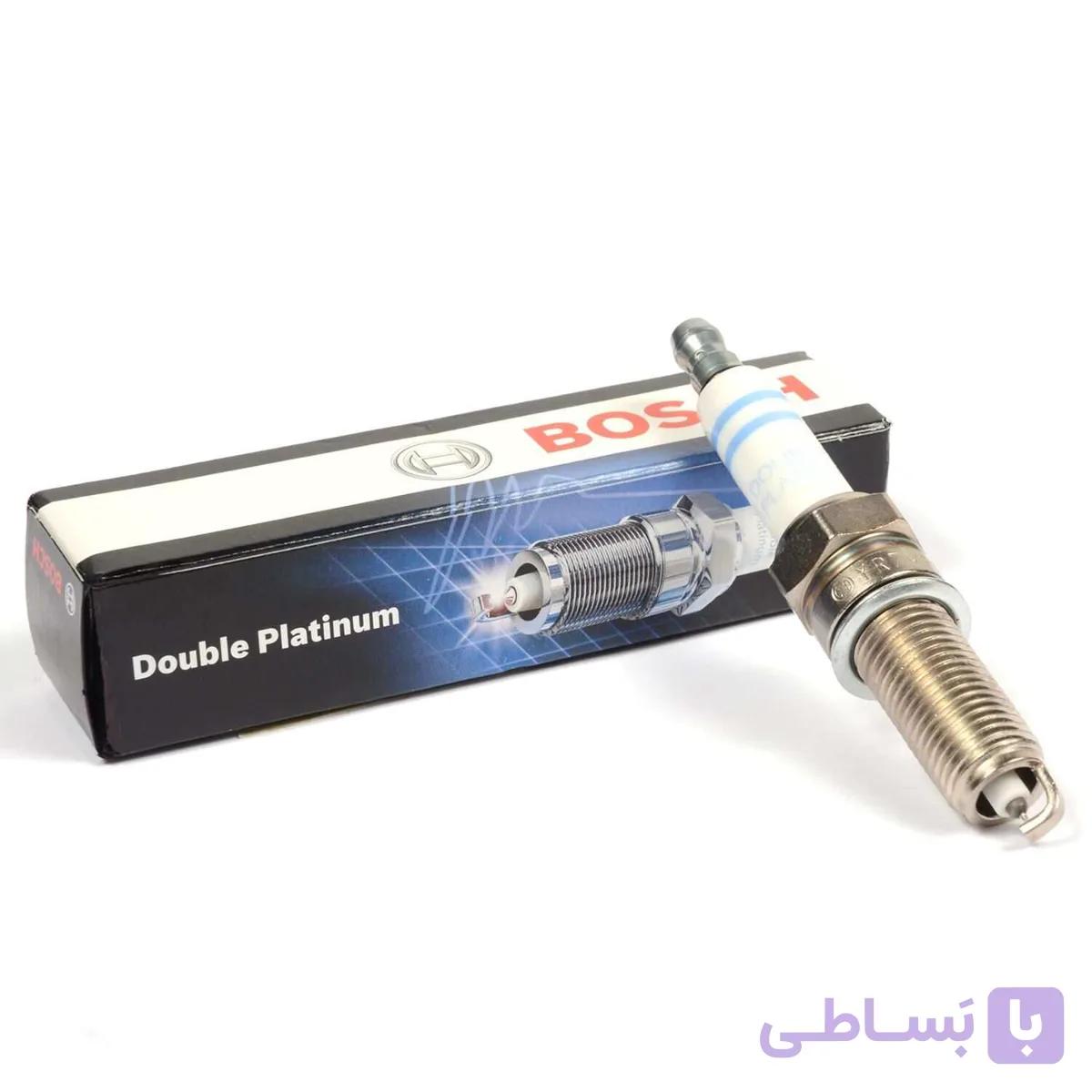 شمع خودرو بوش مدل YR7MPP33 7424 یورو 4 دوبل پلاتینیوم(اصلی) — تصویر 1